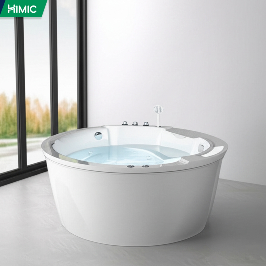 Bồn tắm sục Massage Himic Tròn