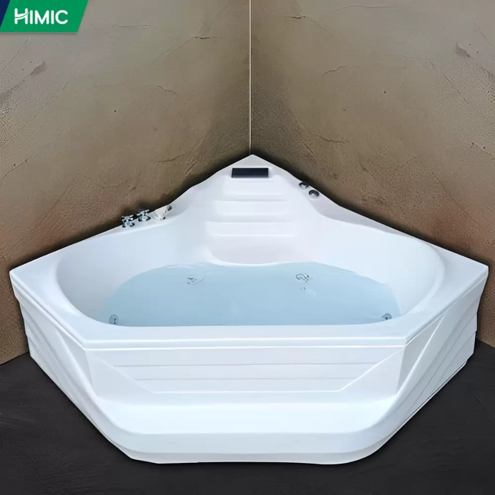 Bồn tắm góc Massage Himic 2124